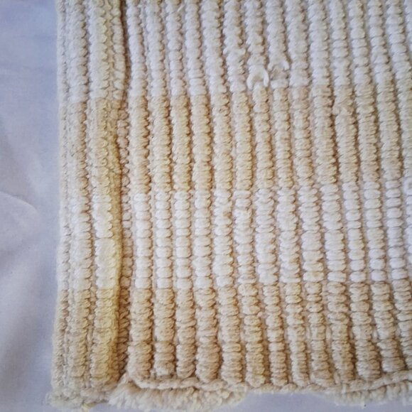 Vintage Rectangular Beige Beni Ouarain Rug - Picture 10 of 10